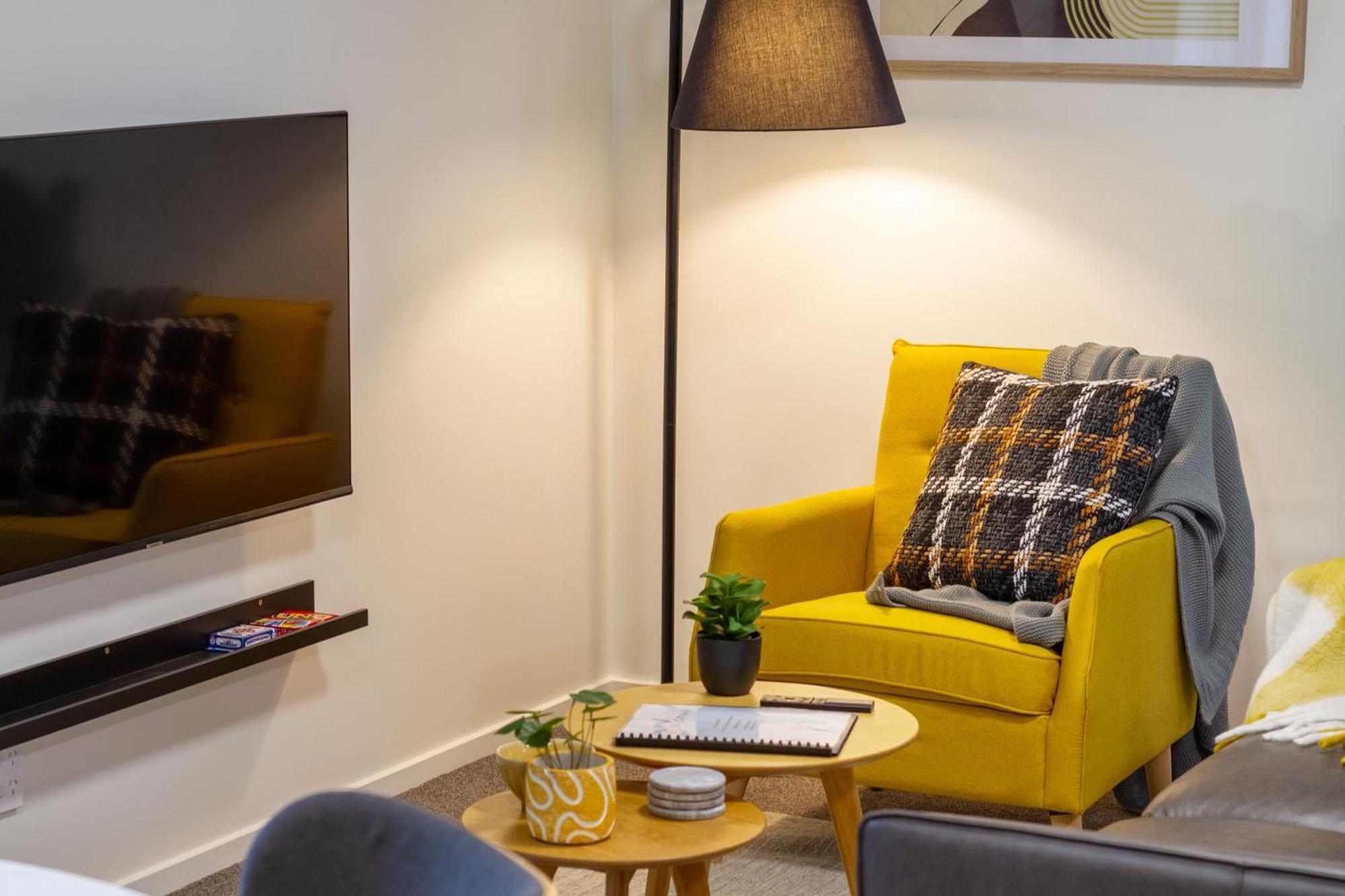 Warm Chch Apartment Park View & Garage Parking Крайстчърч Екстериор снимка